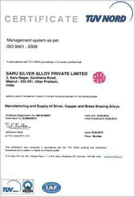 Certificates