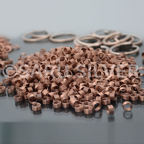 Copper Phosphorus Brazing Alloy Multiturn Rings